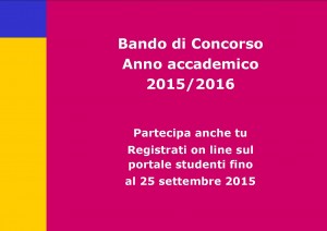 Avviso bando 2015