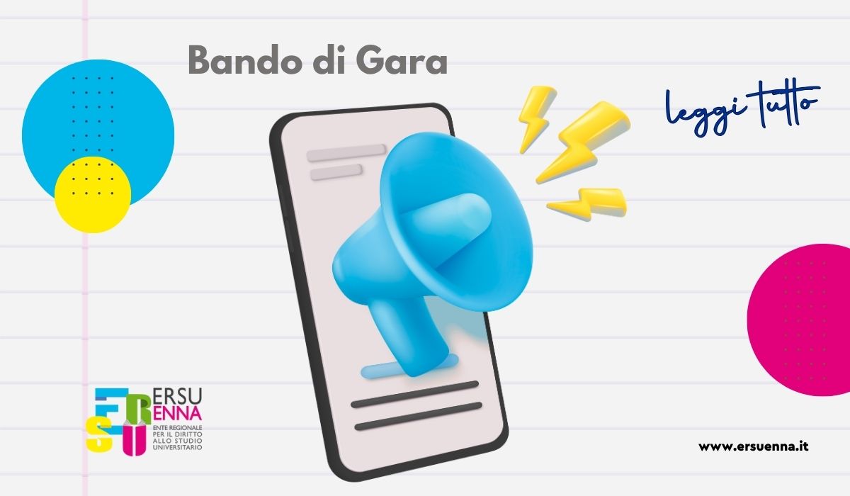 Procedura negoziata, ai sensi dell’art.50 comma 1 lett D)  D. lgs. 36/2023 inerenti “Lavori di riqualificazione e di manutenzione straordinaria residenza Domus Kore di via Raffaello Sanzio sita a Enna Bassa”