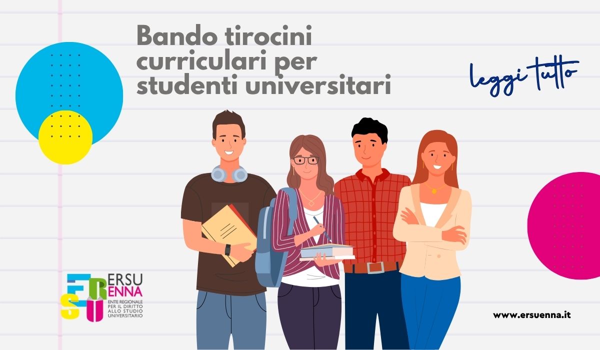 Bando tirocini curriculari per studenti universitari