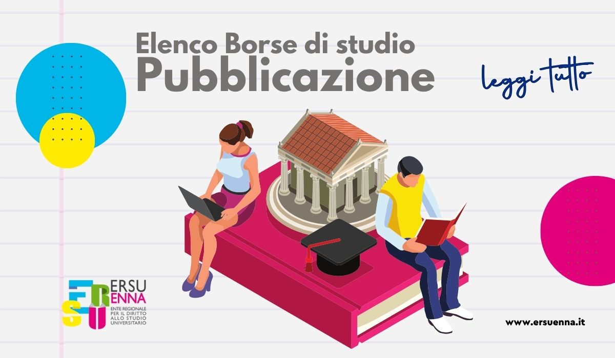 Pubblicazione elenco partecipanti al bando di concorso per l’attribuzione di borse di studio, altri contributi economici e servizi, per il diritto allo studio universitario A.A. 2025/26 e attivazione procedura online per le rettifiche e integrazioni